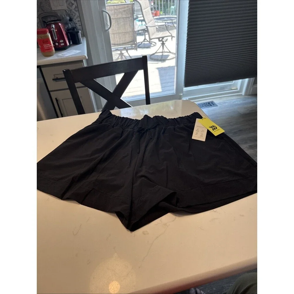 All in Motion Womens Black Wide Leg 3.5